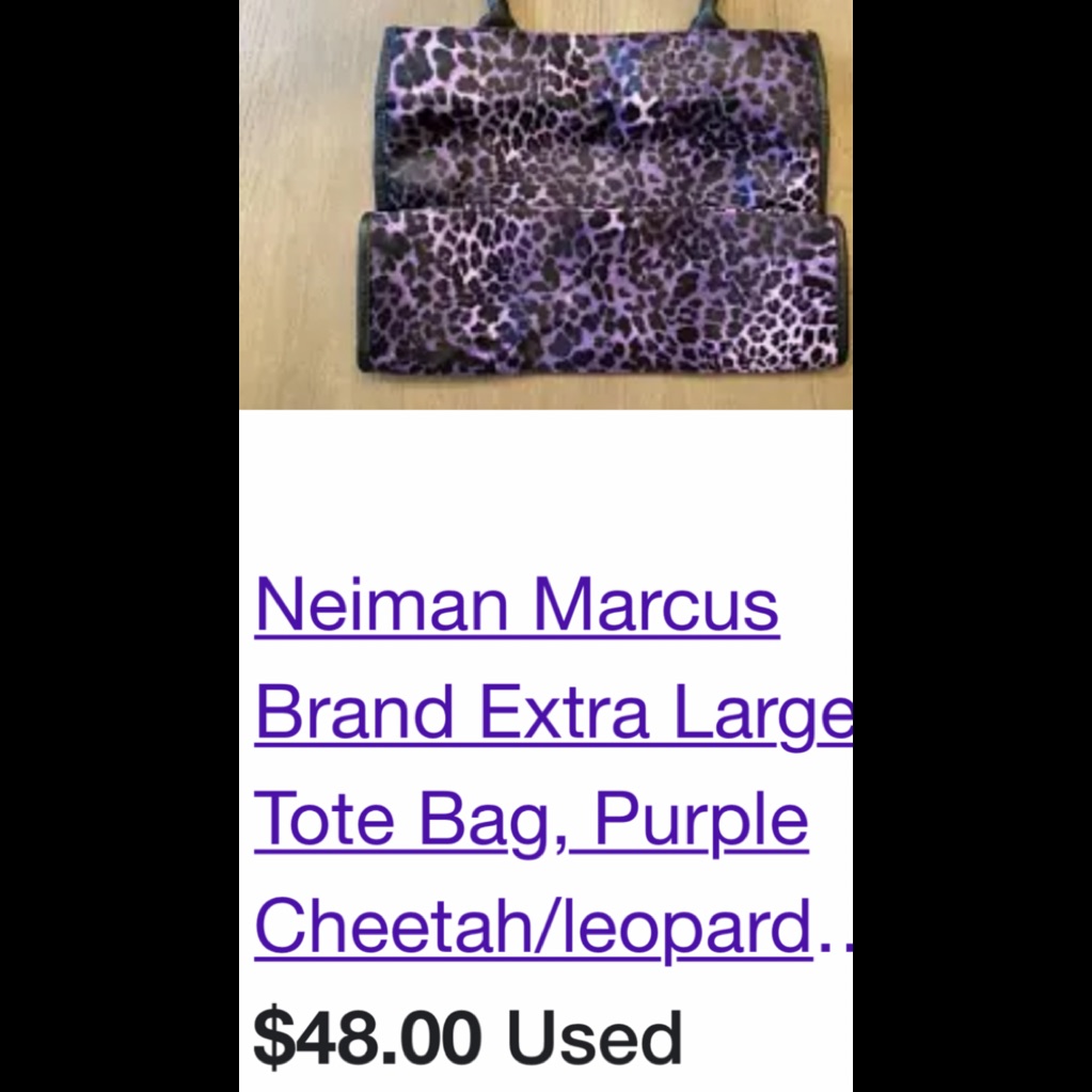 Brand New Neiman Marcus Brand Bag